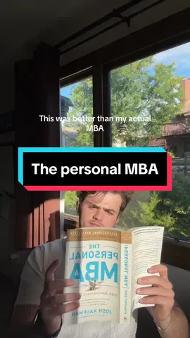 The Personal MBA is such a good resource to have.  #tiktokshop #BookTok #book #booktokfyp #selfhelpbooks 
