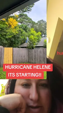 Hurricane Helene is almost here 😬😬😬😬 #hurricane  #hurricanevlog  #Vlog #creatorsearchinsights  #helene #florida #tornadowatch 
