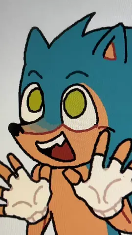Tails is getting tired xD #sonic #sonicthehedgehog #tails #sonicanimatic #sonicart #sonicau 