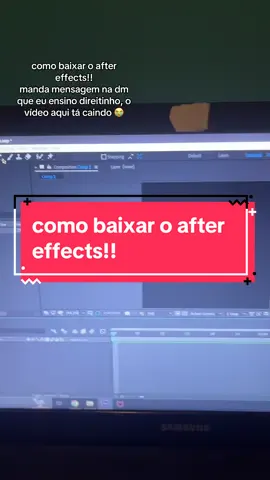 como baixar o after effects!! | @💗Tutorials for all apps💗 dono do servidor, so entrar pela conta dele :) | #viral #aftereffects #fyp #aftereffectsedits #aep 