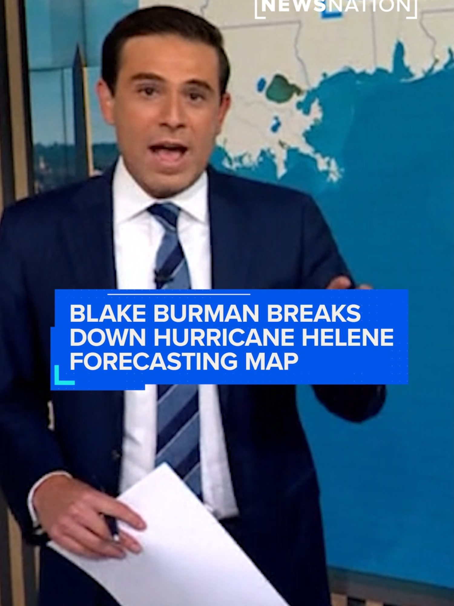 #Hurricane#Helene has been upgraded to a #category4 storm and is expected to make landfall Thursday night in #Florida. Blake Burman breaks down the forecast and the areas that could see the largest storm surges.