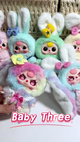 Babythree macaron#plush #blindbox #unboxingtoys #blindbag #blindboxopening 