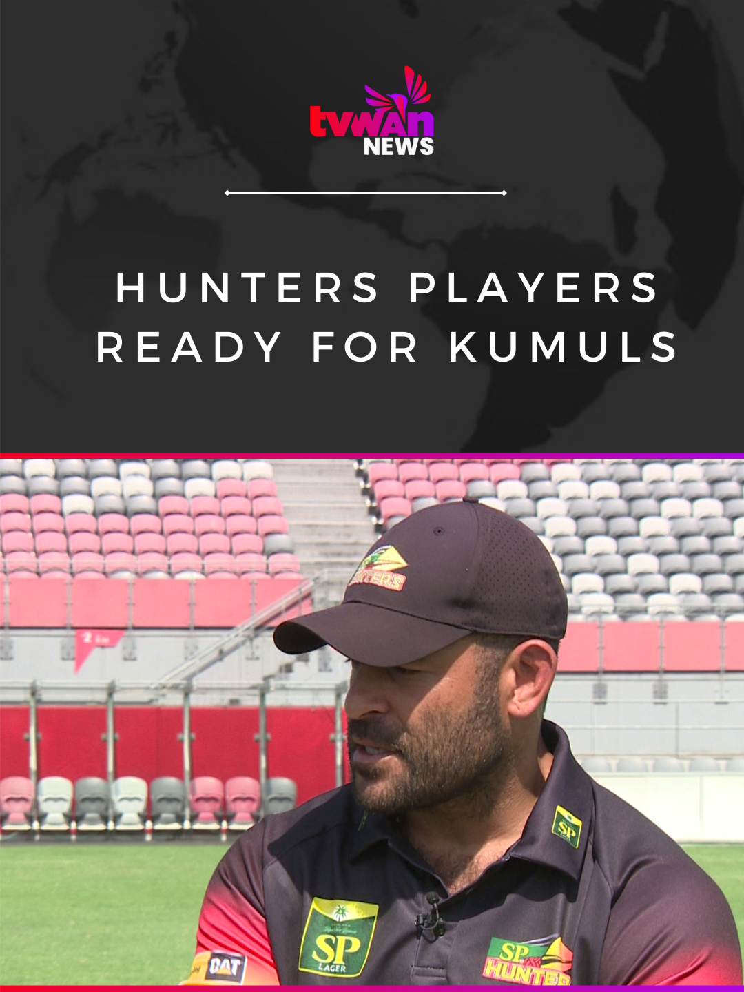 Hunters players ready for Kumuls #PapuaNewGuinea #PNG #TVWANOnline #TVWANNews