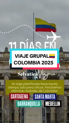 Un viaje planificado con mucho amor y tiempo, solo para chicas ✨ #selvaticaviajera✈️🎒 #viajedechicas #travelwoman #chicadescuento #colombia2025 #añonuevocartagena #travelgirl #viajedechicas 