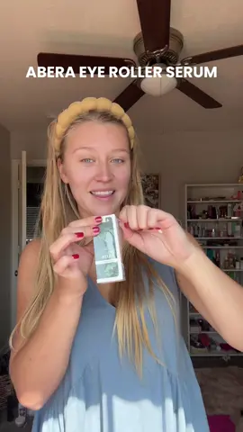 What do you do if you have bags under your eyes? #eye #eyeserum #eyeroller #abera #eyebags