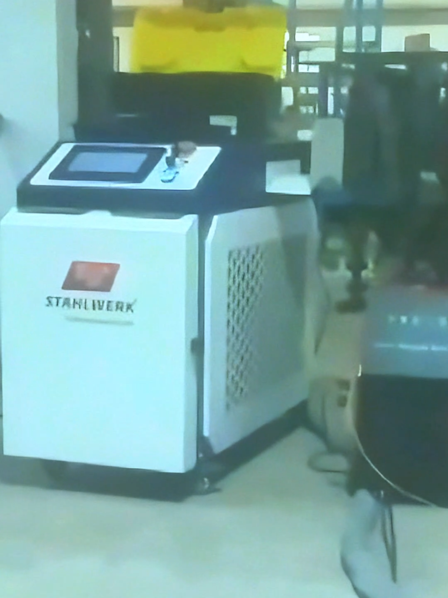 Uji Coba Mesin Laser Welding Stahlwerk RL-F1500 #laserwelding #laserweldingmachine #juraganlas #stahlwerkwelding