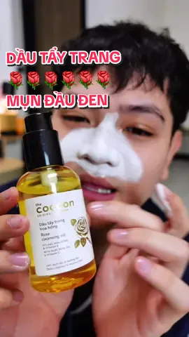 Dầu tẩy trang hoa hồng và công dụng chưa dùng đến 🌹 #vitaminphong #taytrang #goclamdep #BeautyTok #skincare #cocoonvietnam 