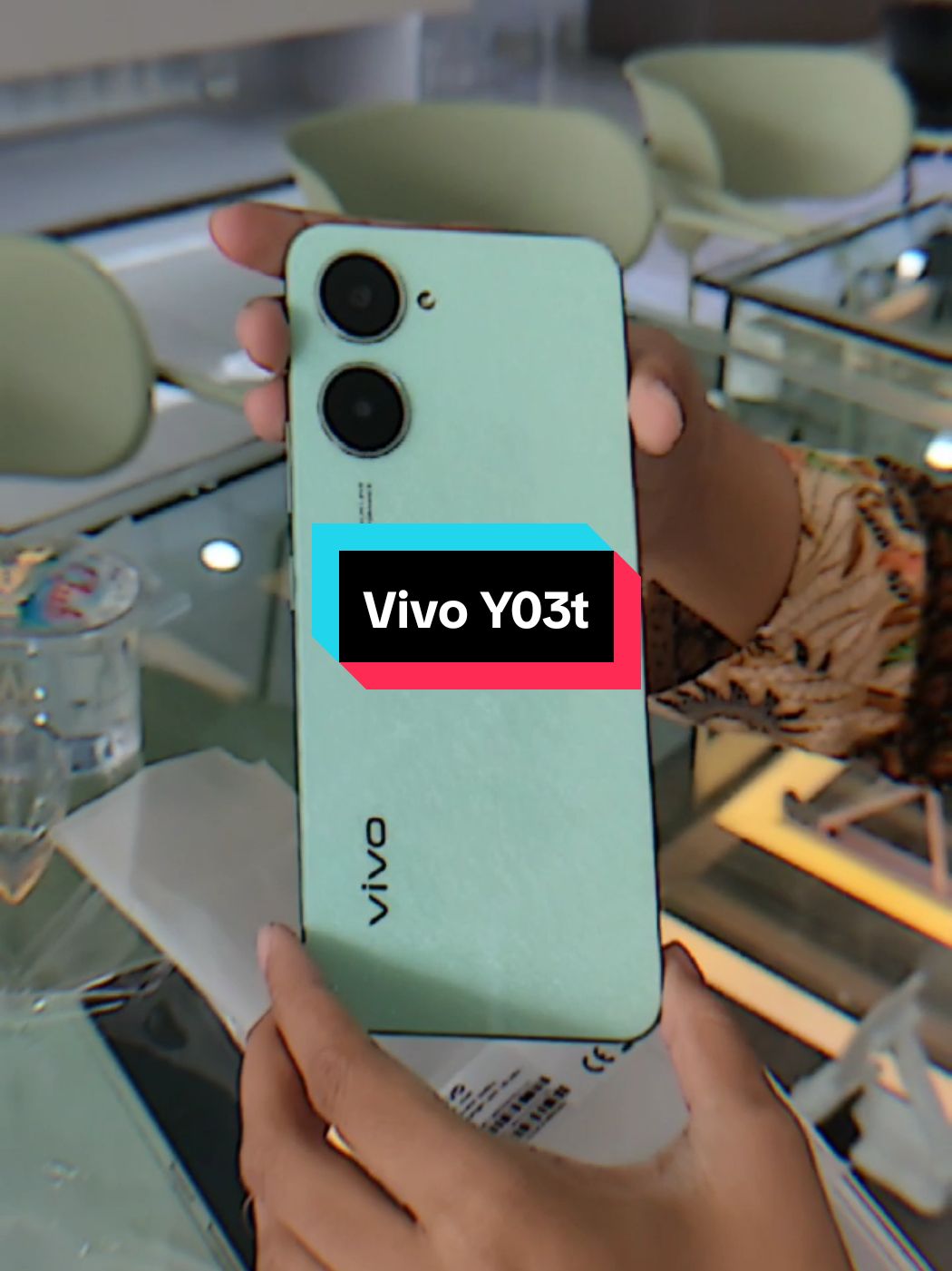 Vivo Y03t nih cakep bangett 😍🔥 #fyp #vivoy03t #unboxing #dancellofficial 