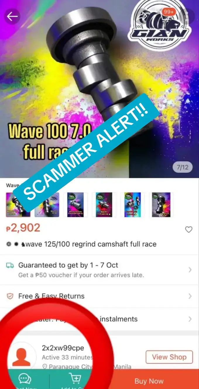 SCAMMER NANAMAN WAG MANIWALA !!!! Hindi pa bumalik shopee natin october pa tayo mag open dahil na freeze pa grabeh overpricing mo ano e papadala mo sa customer stock cam ? 😂😂