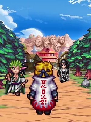 Pixel x Anime x Idling - Super Saiyans VS Strawhat Pirates VS Konoha Ninjas