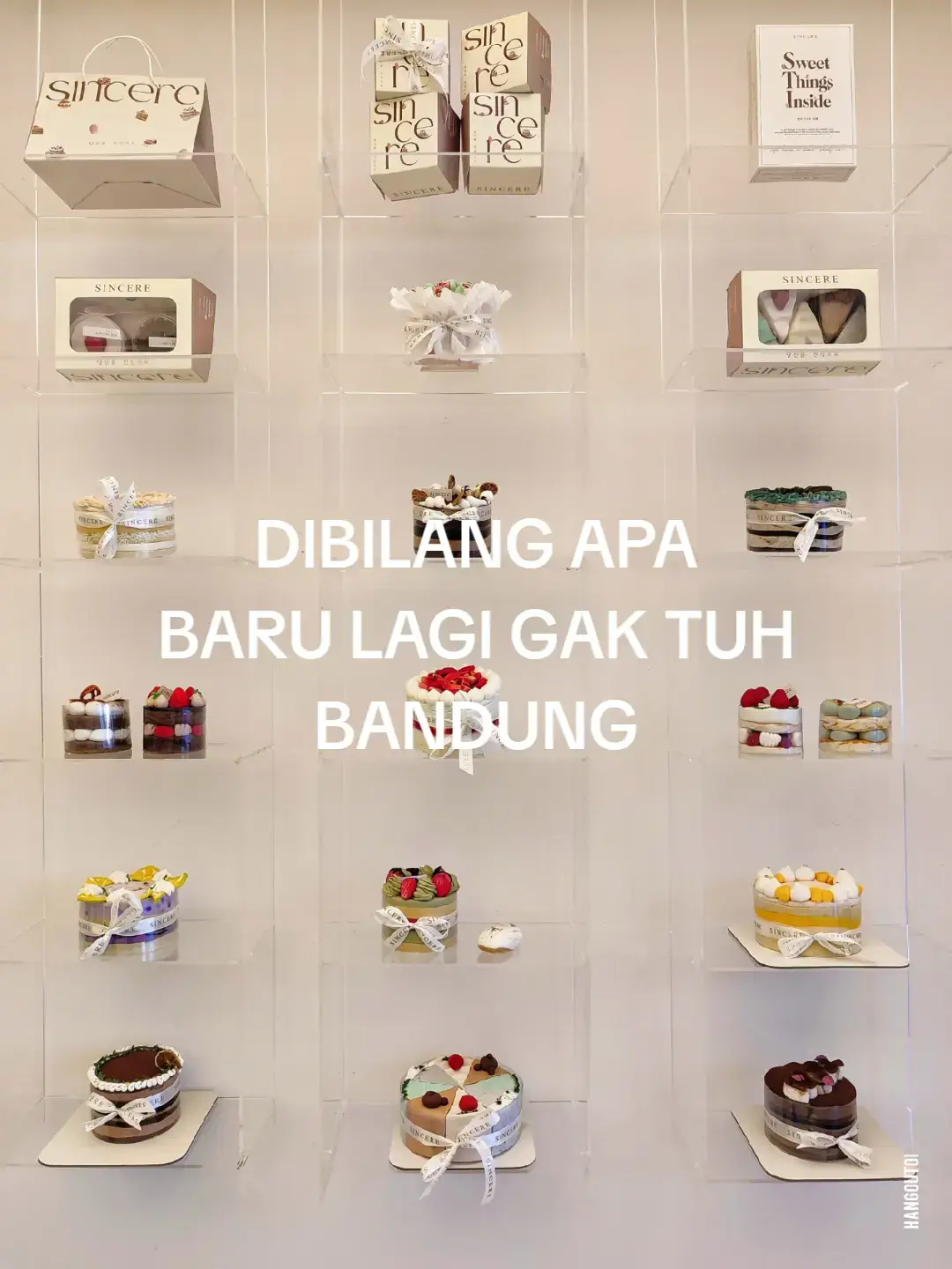 dessert shop kecil gemesss, cekidot➡️ #sincerehomemade #sincere #dipatiukur #koreanvibes #dessert #cakeshop #hangoutoi #bandungcafe #cafebandung #dessertbandung #bandungplacetogo #kekinianbanget #xyzbca #fypシ #bdofficialtiktok #hitsbandung #