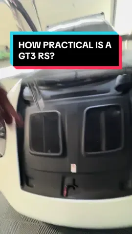 Practically impractical but yet still slightly useable. The 911 GT3 RS