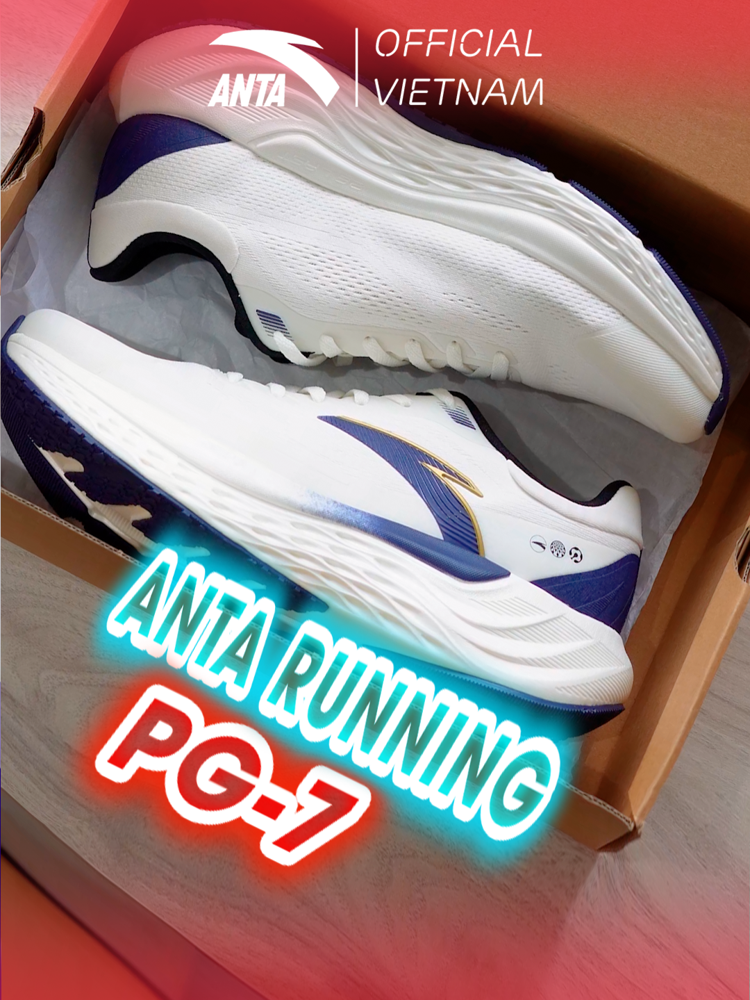 Giày chạy Anta PG7 công nghệ mới, tạo ra kỷ lục mới dành cho mọi runners #antasports#antavietnam #runningshoes #giaychaybo #giaychaynamnu #giaythethao