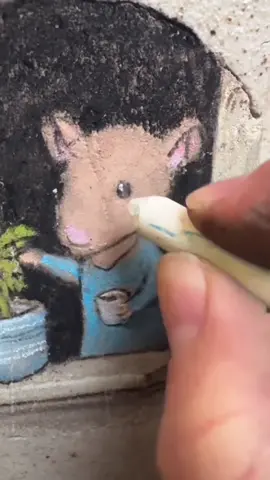 Replying to @John Kramer740  Transform the ancient, moss-covered street corners into works of art 🎨🖼️😱 Artist:David Zinn( StreetArtByDavidZinn) #art #artist #streetart #creative #sidewalkchalk #amazing #beauty 