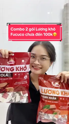 Combo 2 gói Fucuco chưa đến 100k thì có hời quá ko các bác🤭 #luongkho #luongkhomini #luongkhongon #luongkhodinhduong #luongkhovietnam #luongkhofucuco #fucuco #anvat #foryou 