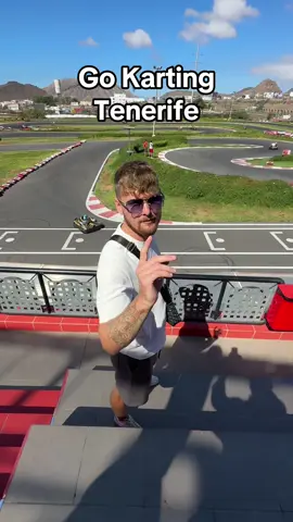Go karting in tenerife is a must do thing in tenerife #tenerife #gokart #racing 