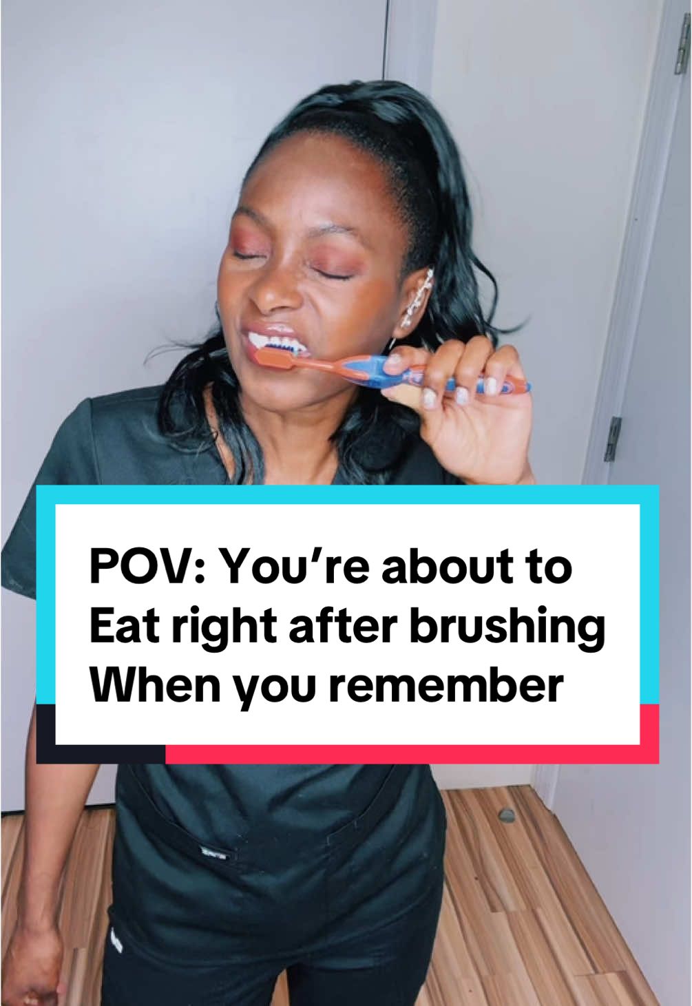 After eating you have  3 options. Rinse and then wait 30 minutes before brushing,  chew  xylitol gum or  you CAN brush immediately if the toothpaste contains baking soda #tiktokpartner #dentaltok #hygienist #dentalhygienist 