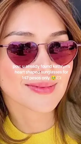 super mura lang pala? check the yellow basket ⏬⏬⏬ #sunglasses #kathrynbernardo #helloloveagain #tiktokfinds #fyp #foryou