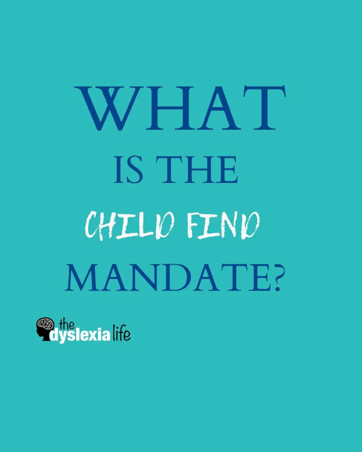 The Individuals with Disabilities Education Act aka IDEA includes the Child Find mandate.  Child Find requires all school districts TO identify, locate and evaluate all children with disabilities, regardless of the severity of their disabilities. This obligation to identify all children who may need special education services exists even if the school is not providing special education services  to the child. Basically this mandate means school have a duty to locate and identify students with disabilities! The way a parent who thinks their child might have a disability uses this mandate is by requesting their child have a complete evaluation for special education as a parent referral! Comment “letter” to download my IEP request template to get your child help today. ##DyslexiaAwareness ##dyslexiasquad##dyslexia##iep##fape##specialeducation##spedlaw##ParentingTips##parenting101##iepmeetings##iepadvocate