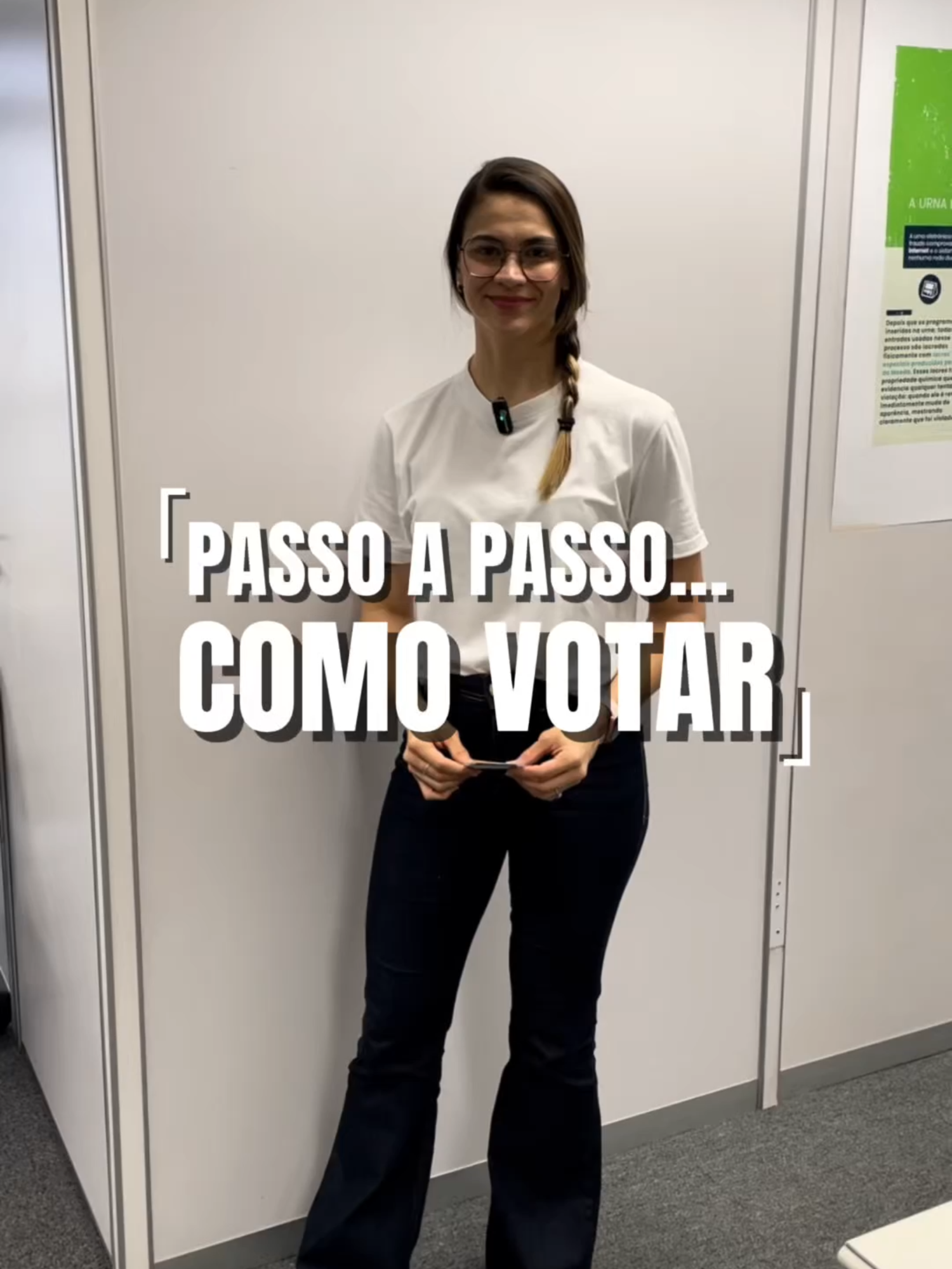 Se essa for sua primeira votação, este vídeo é pra você! 😉  Siga o passo a passo e vote certinho. #VotoJovem #JustiçaEleitoral #Eleições2024