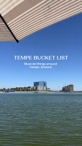 Happy #WorldTourismDay from Tempe Tourism! In celebration of World Tourism Day, we invite you — both visitors and locals to Tempe, Arizona — to check some of these must-have experiences off your Tempe bucket list. From Tempe Town Lake adventures and annual events to desert hikes and rooftop lounging, these are just thirteen of the many things you can’t miss doing in our urban desert destination. 🌵🌴🌇 Which of these bucket list items have you already done? What would you like to check off next? 🎥: hot air balloon clip @Rainbow Ryders  #tempetourism #tempe #arizona #az #greaterphoenix