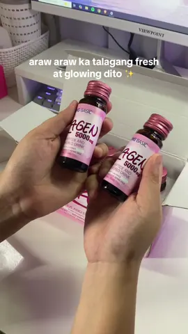 fresh na fresh talaga datingan mo dito mi very worth it 10 bottles na #collagendrink #collagen #9youngbasiccollagen  #9youngbasic #9youngcollagenmagic #skinhealth #youthfulskin
