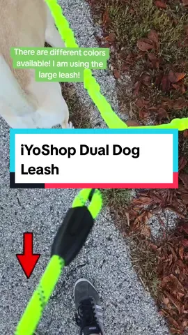 Different colors available with different % off! find your forever leash! #dogwalk #dogwalking #dogwalker #dogtok #dogwalkersoftiktok #walkieswithmydoggie #walkies #dogleash #ttshop #ttshowcase #ttshopdeals #tiktokshopfinds #tiktokshowcase #tiktokaffiliate #tiktokshopping #tiktokshop 