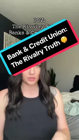 Banks and credit union take their rival so serious ! #banks #creditunion #rivalry #mulan 