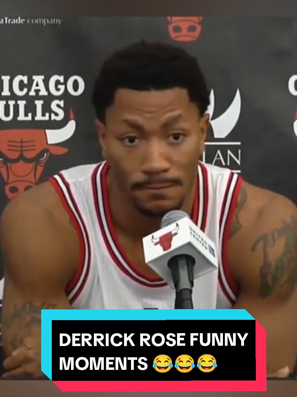 DERRICK ROSE FUNNY MOMENTS 😂😂😂 #NBA #sports #fyp #foru 