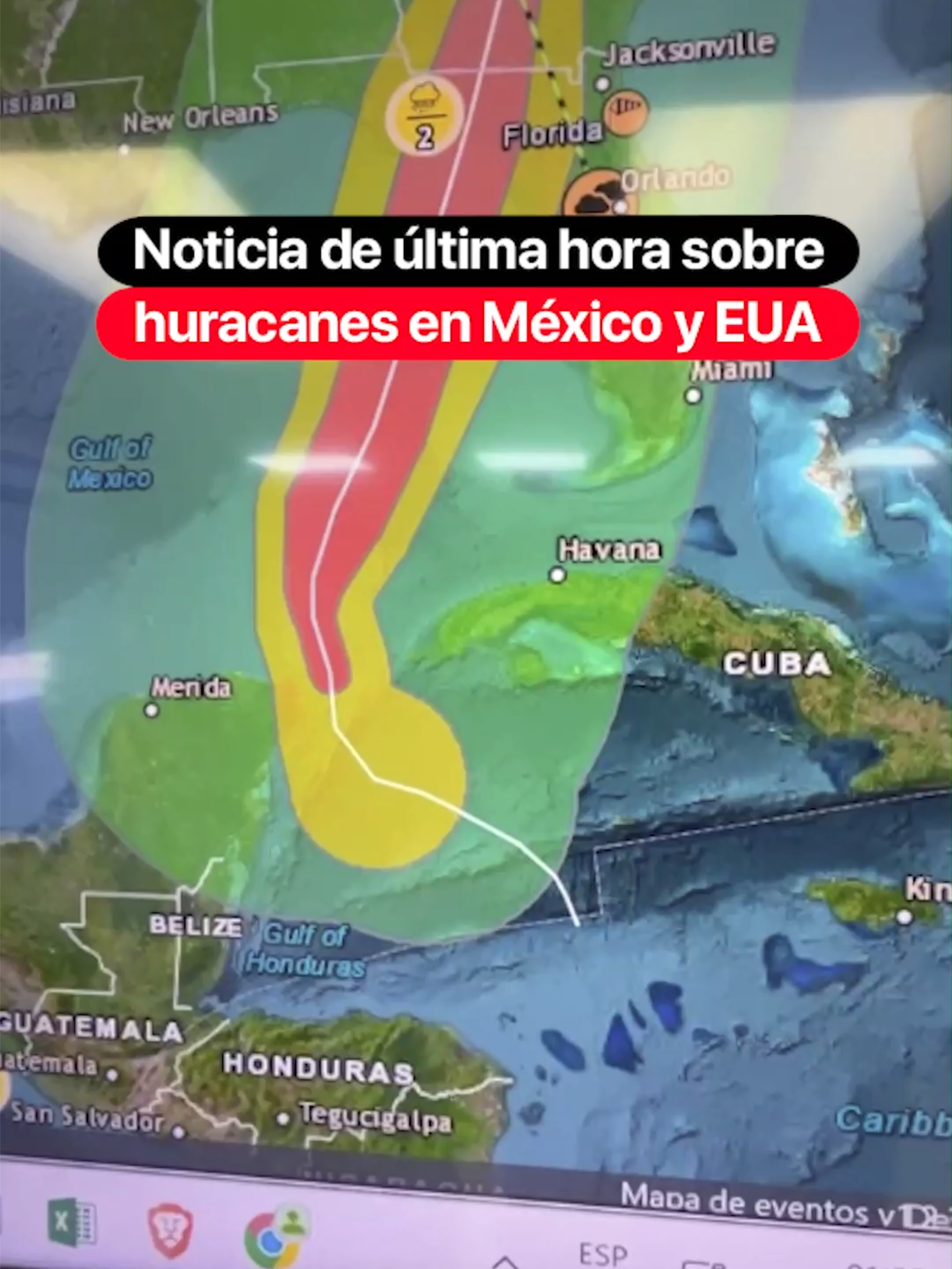 Noticia de última hora sobre huracanes en México y EUA @saidr78