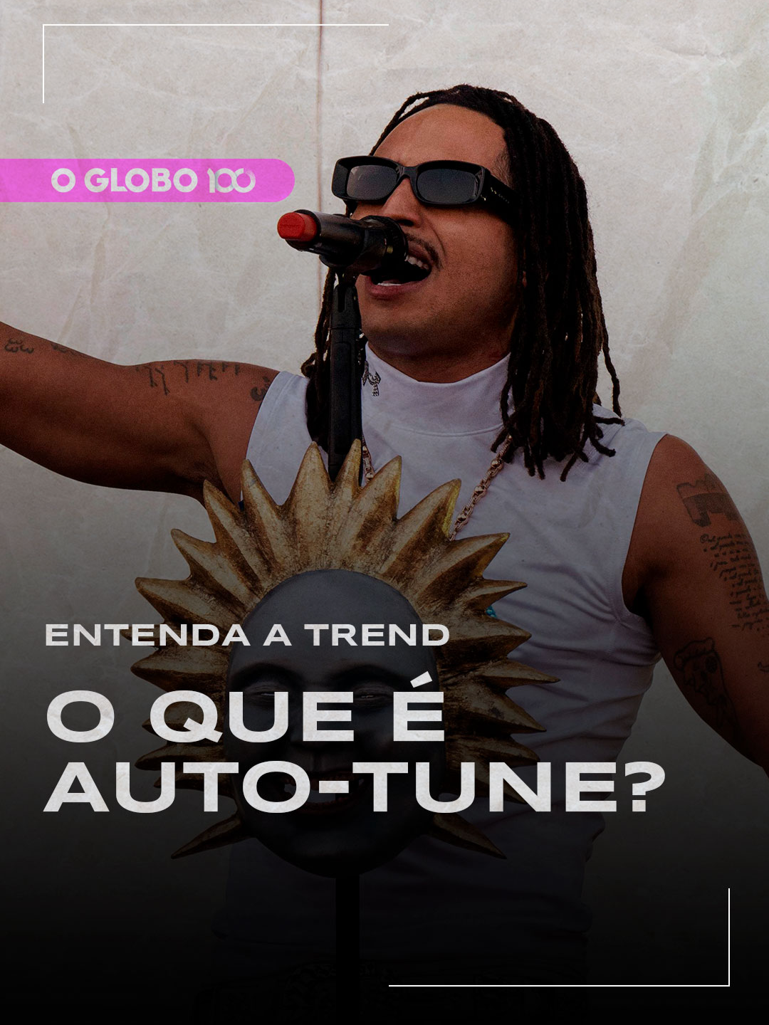 🗣ENTENDA A TREND | O que é Auto-Tune? O recurso foi criado para poupar tempo de estúdio e é amplamente utilizado no meio musical. Mas, no trap, funciona como uma escolha estética. Aperta o play para entender. #EntendaaTrend é um quadro nas redes sociais do #jornaloglobo para você ficar por dentro dos assuntos que estão bombando na internet