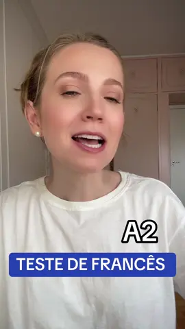 Teste de francês A2 🇫🇷 Vous avez compris? 🤍 #fy #auladefrances #aprendanotiktok #francês #francesparabrasileiros #linguafrancesa #fyp  