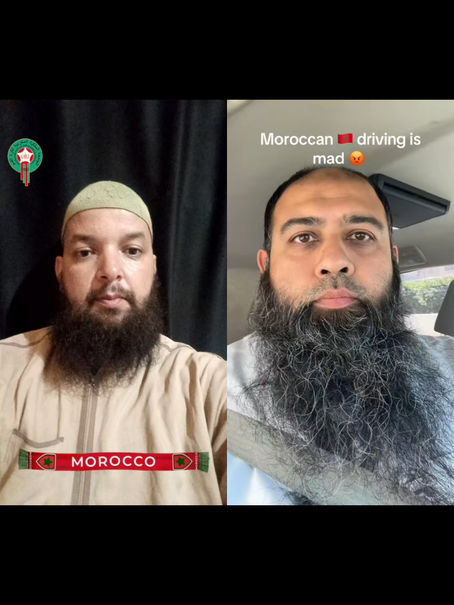 #duet with @Muslimceo #morocco In a funny way, a Pakistani tourist tells his experience about the randomness of movement and driving in Morocco #morocco #marrakesh #pakistan #funny