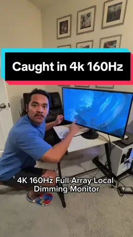 Bro got caught in 4K, just like his new INZONE M9 II monitor #SponsoredbySony #SonyINZONE @SonyElectronics 