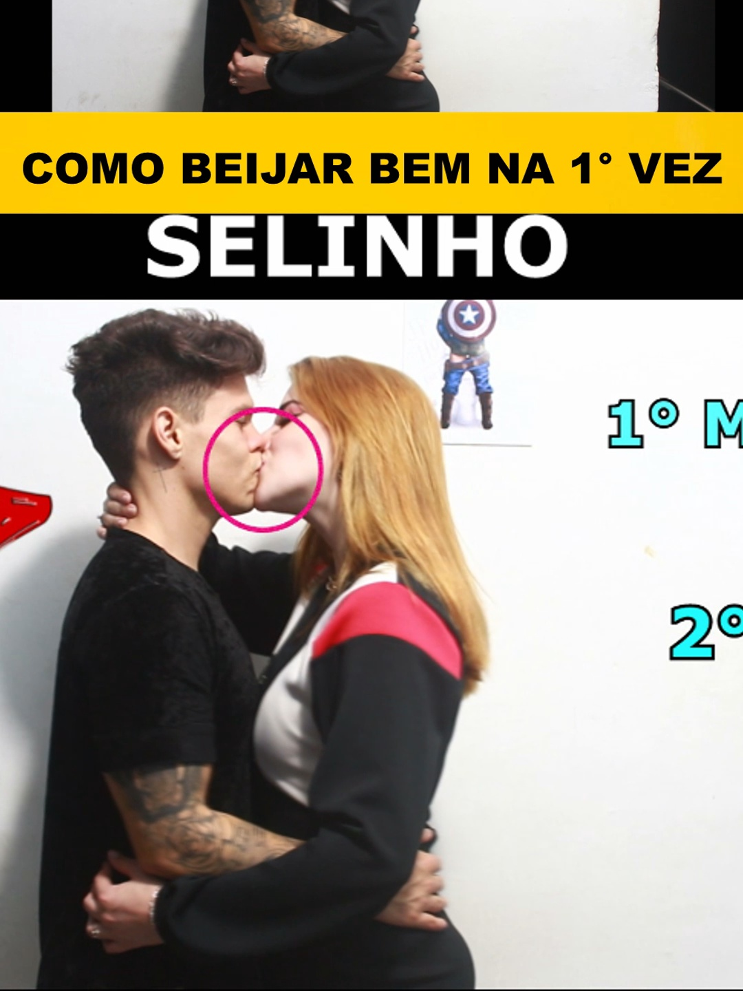 COMO BEIJAR BEM PEL APRIMEIRA VEZ 1 #dicas #dica #beijo