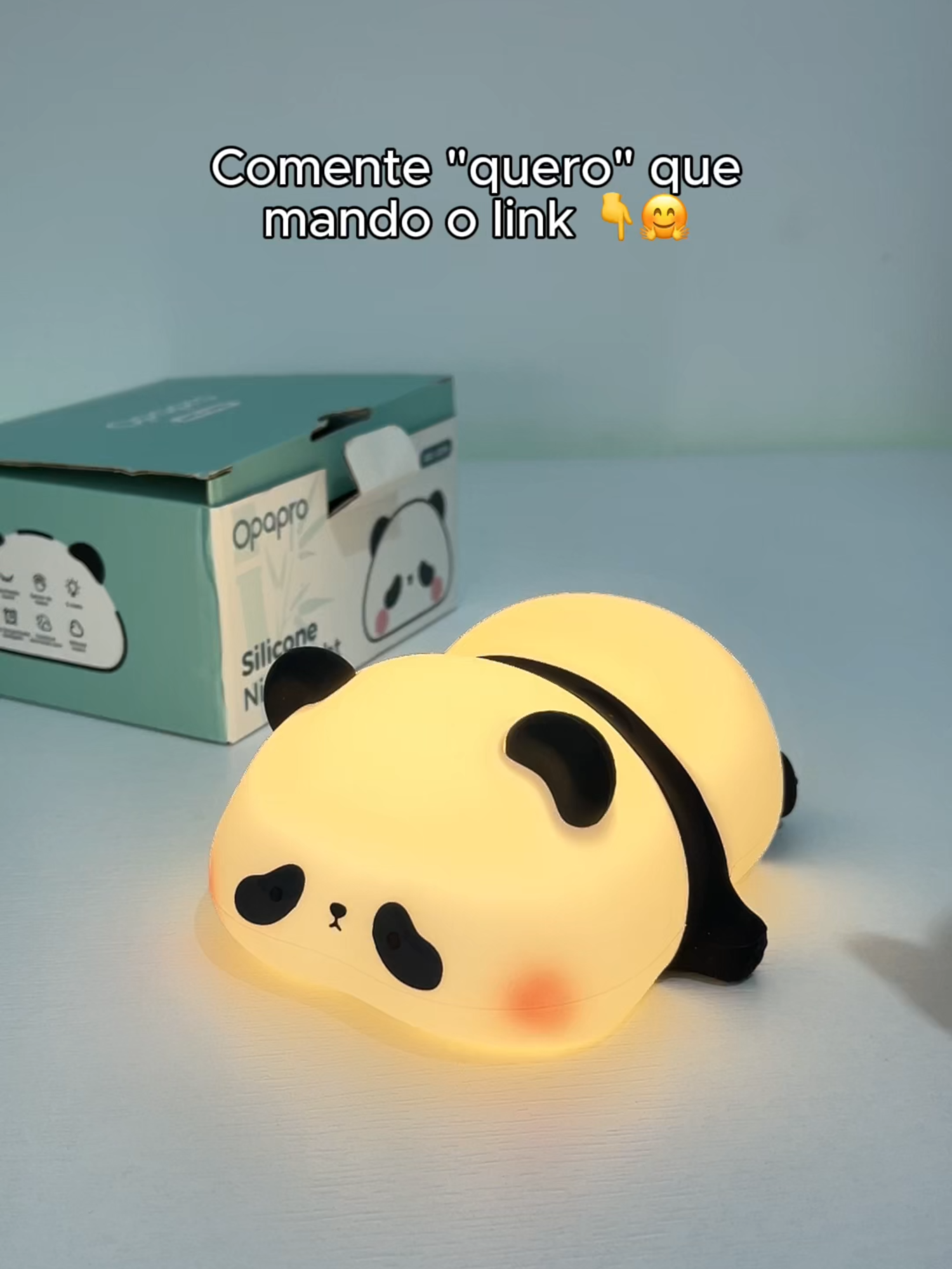 Este pandinha de silicone não é só lindo, é viciante de apertar! 🐼✨ Os sons que ele faz ao toque são perfeitos para quem ama ASMR. Não perca essa sensação! Comente 'quero' para receber o link e garantir o seu. 🖤 #panda #fofo #filho #namorada #foryour #estresse