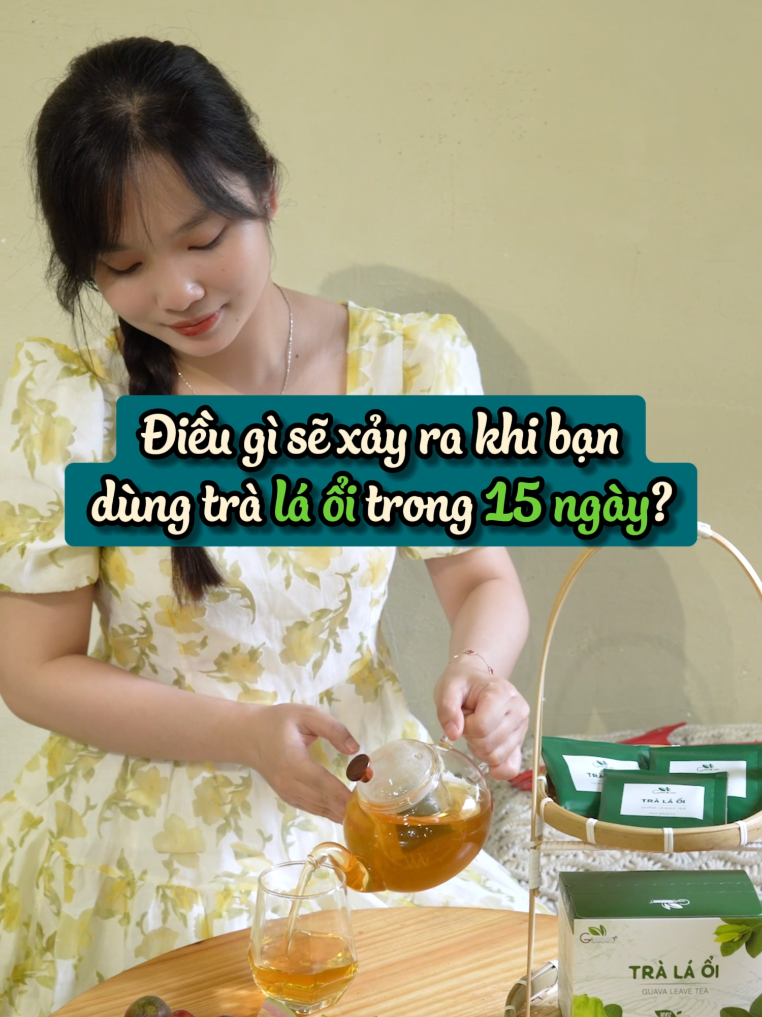 Sẽ như thế nào nếu bạn sử dụng trà lá ổi trong vòng 15 ngày ??? #gocevn #donghanhcunggoce #tralaoi #ocop #lamdep