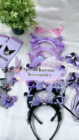 accesoris gemes 🤗 #import #fypシ゚viral #jepitan #bandon #kuromi #fypシ  #kaoskaki #kuromisanrio #kuromigemes #tokopediawib #kidsfashionkoleksi #tiktokshopgratisongkir 