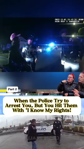 When the Police Try to Arrest You, But You Hit Them With 'I Know My Rights part 2