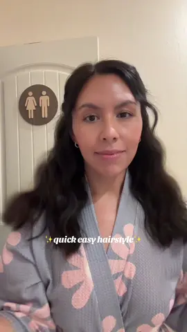 ✨ A quick easy hairstyle ✨ #hairstyle #easy #easyhairstyles #cutehairstyles #hair #beauty #fyppppppppppppppppppppppp 