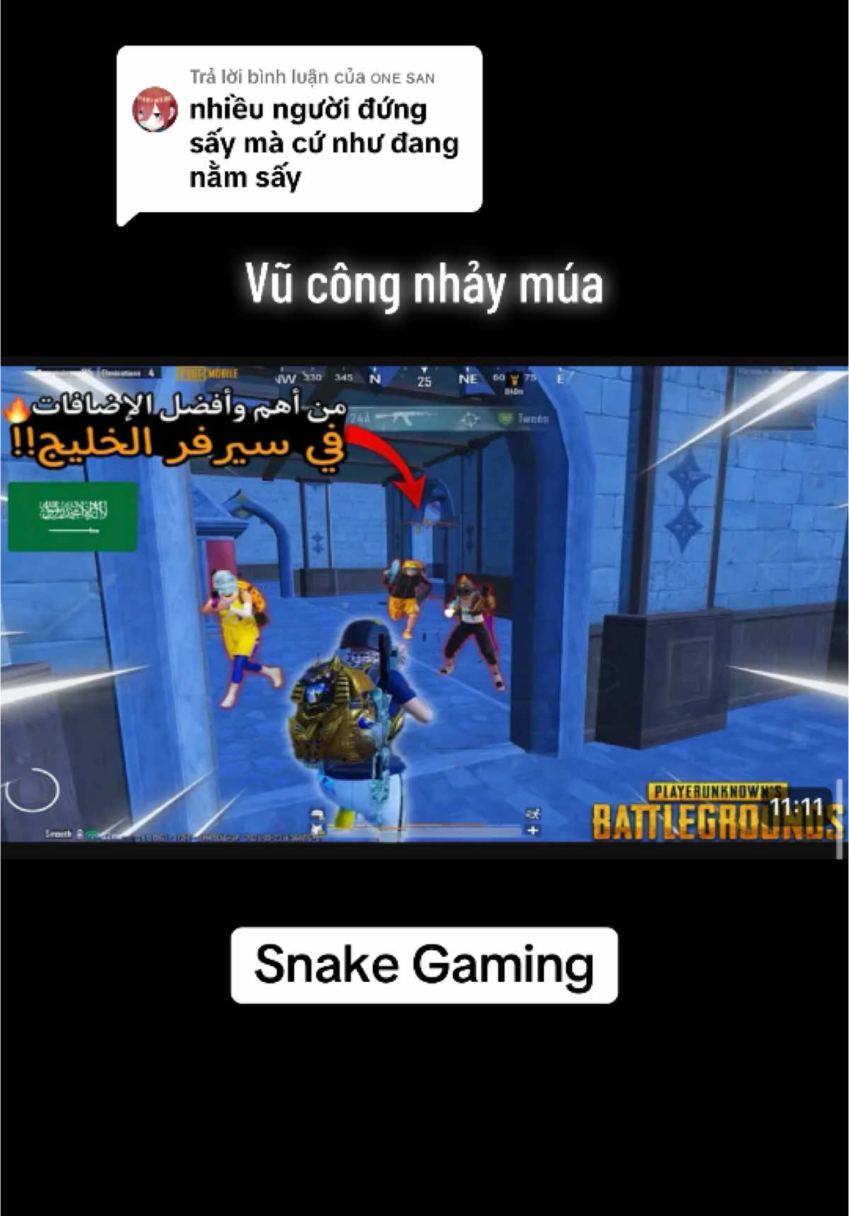 Trả lời @ᴏɴᴇ sᴀɴ 👉 Snake Gaming KDA 20🔥 1vs4.Game này nghệ thuật thật sự😘 Cuối tuần vv nhé cả nhà.Động lực tự tin từ game thủ vũ công Snake Gaming UP🔥🔥 #xuhuong2024 #pubg #pubglover #pubgmobilevn 