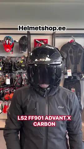 LS2 ADVANT X CARBON telli juba täna. Garantii 5 aastat, pinlock ja must visiir komplektis. https://www.helmetshop.ee/tootekategooria/kiivrid/modular/ #ls2helmets #ff901 #carbon 