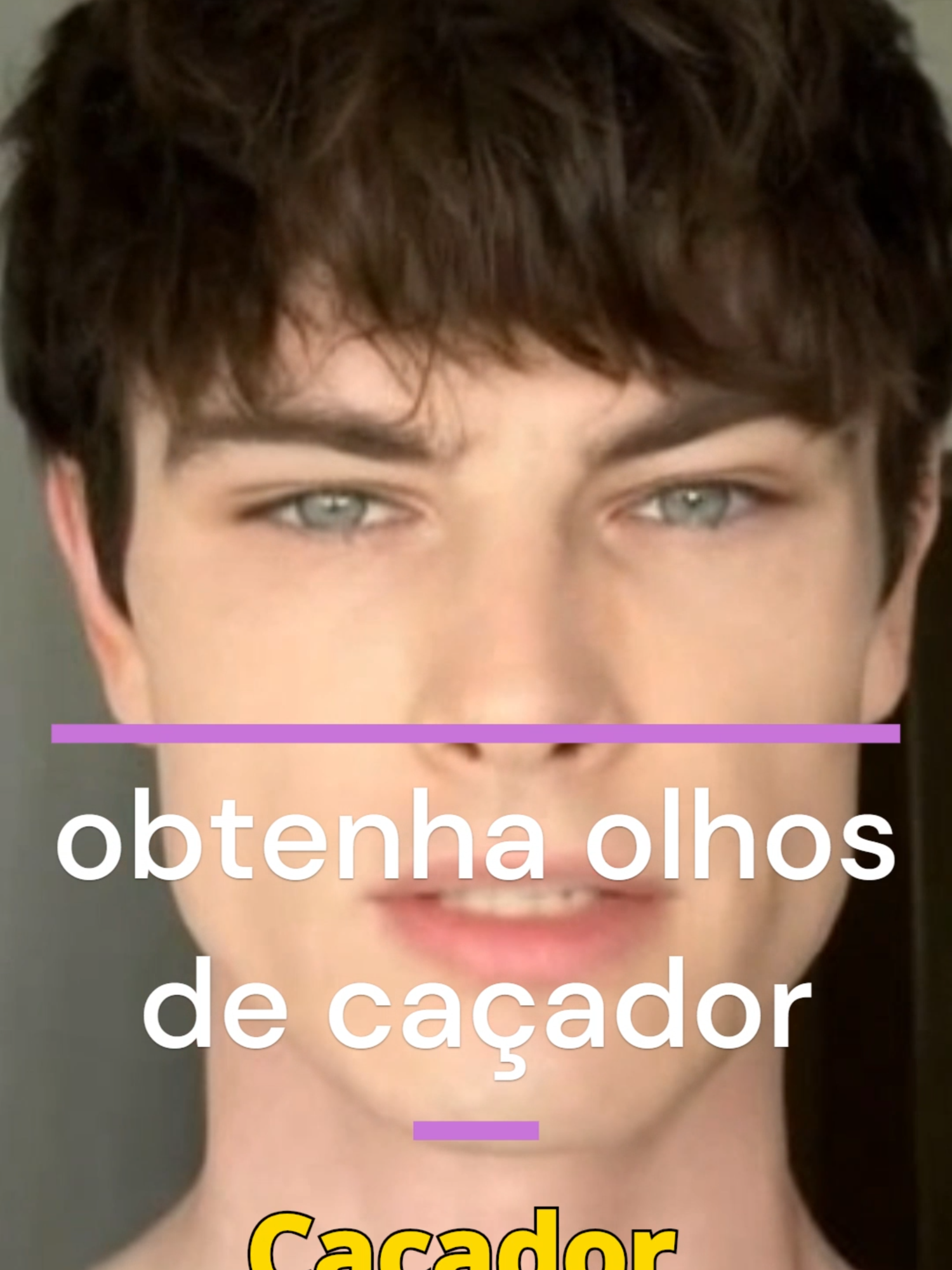 obtenha olhos de caçador #glowuptips #chewing #fypシ゚