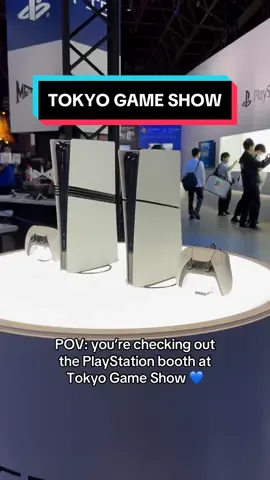 We spotted some gaming pals (and Palicos!) at the Tokyo Game Show PlayStation booth.  #PlayStation #TokyoGameShow #AstroBot #MonsterHunterWilds #PS5Pro  #PS5 
