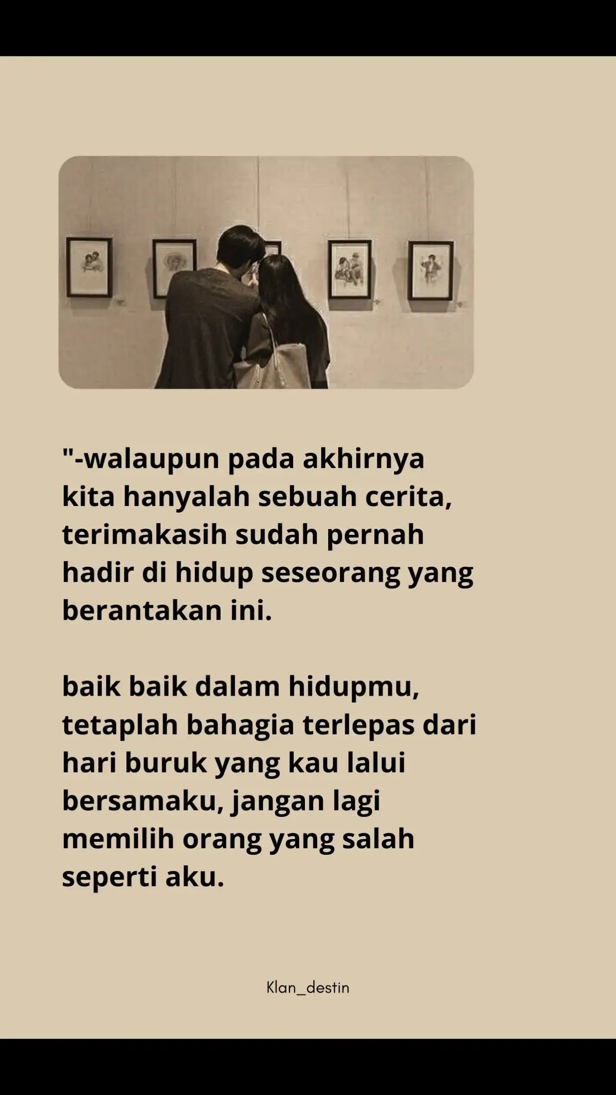 semuanya tentang mu. 