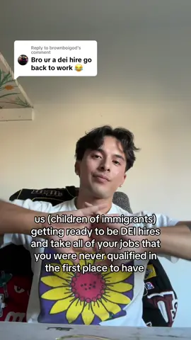 Replying to @brownboigod children of immigrants, immigrants, break the standard. can’t apply the same rules to us cause we just keep on thriving 🤷🏽‍♂️