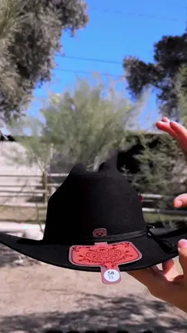 Black Felt Cowboy Hat#TikTokShop