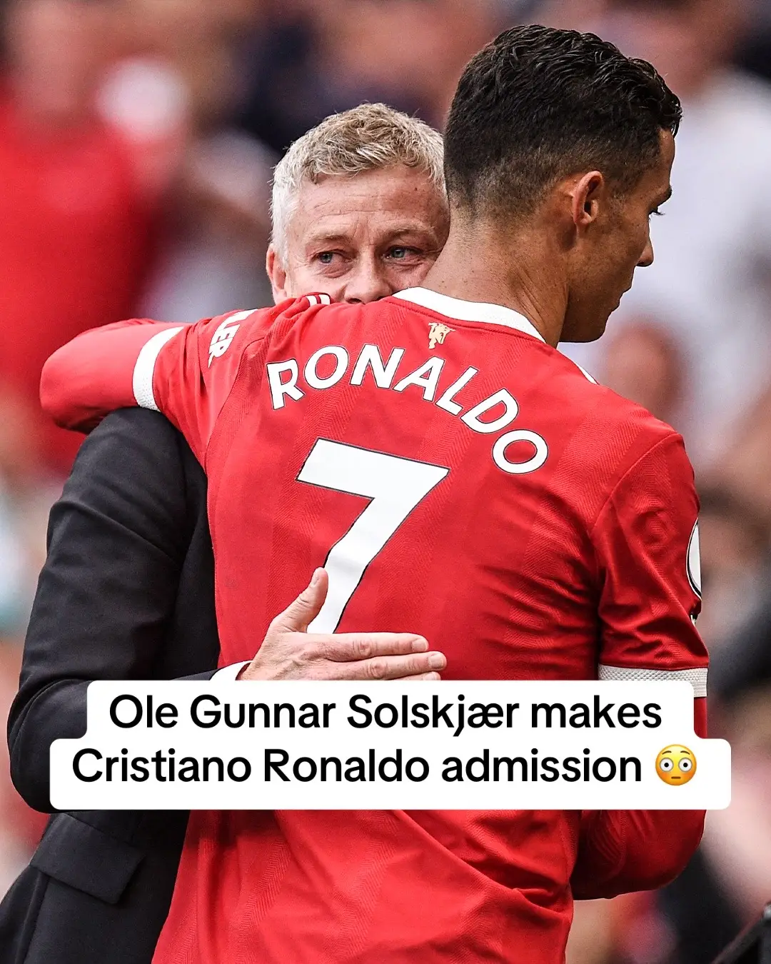 Ole Gunnar Solskjær has said resigning Cristiano Ronaldo at Manchester United was a mistake 😳 🗣️ 