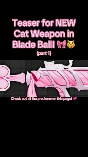 This might be the cutest thing added to Blade Ball 😭💞 #bladeball #robloxfyp #robloxbladeball #bladeballfyp #bladeballroblox #bladeballupdate #bladeballshowcase #bladeballclips #robloxx #robloxstory #bladeballtrade #bladeballtrading #bladeballcodes #bladeballclashing #robloxedit #bladeballclash #roblox  