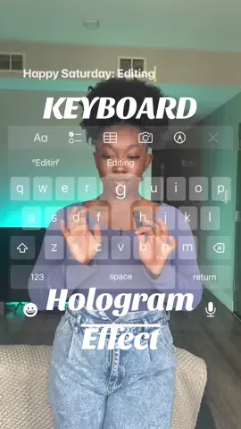 It’s EDITING DAY! Today we are learning the Iphone Keyboard Hologram Effect! This one was too easy to not share. Let me know in the comeents what you would like to know next!!!! #capcut #tutorial #capcuttutorial #editing101  #editwithme #capcutedit #howtoedit #videoeditingtutorial #videoeditingtips #contentcreatortips #editing #editingtutorial #editingtips #contentcreation 